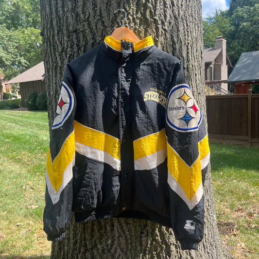 90's Pittsburgh Steelers Starter Jacket (M)