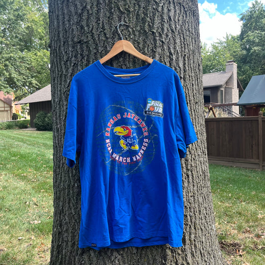 2012 Kansas Jayhawks March Madness T-shirt (XXL)