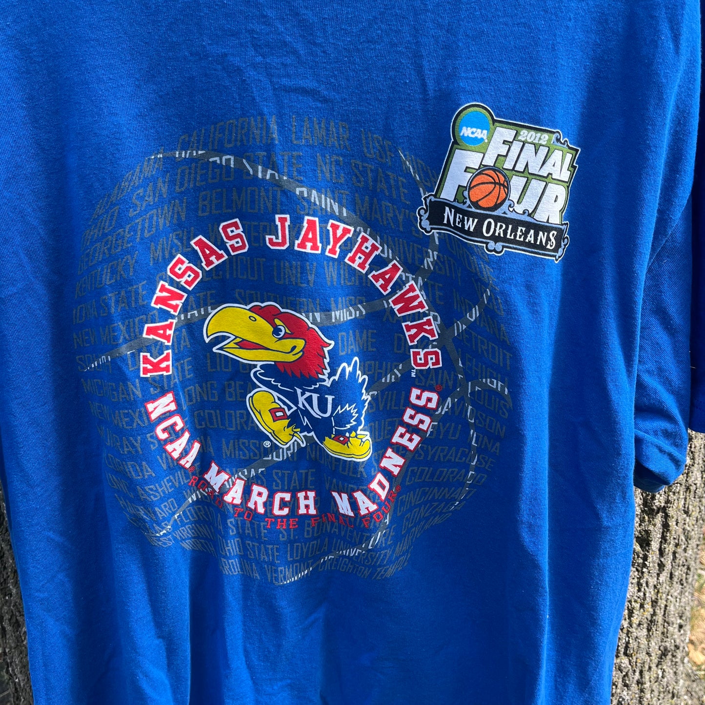 2012 Kansas Jayhawks March Madness T-shirt (XXL)