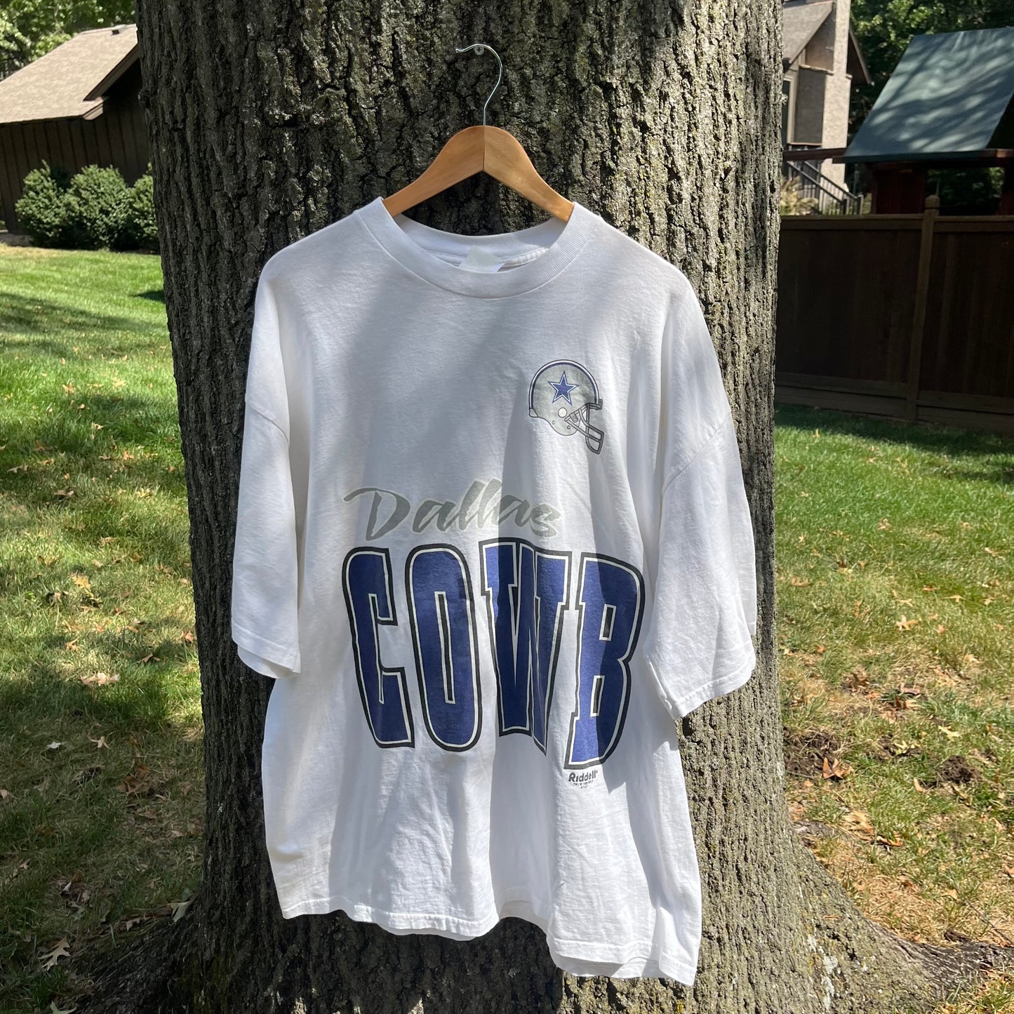 90's Dallas Cowboys Wraparound T-shirt (XL)