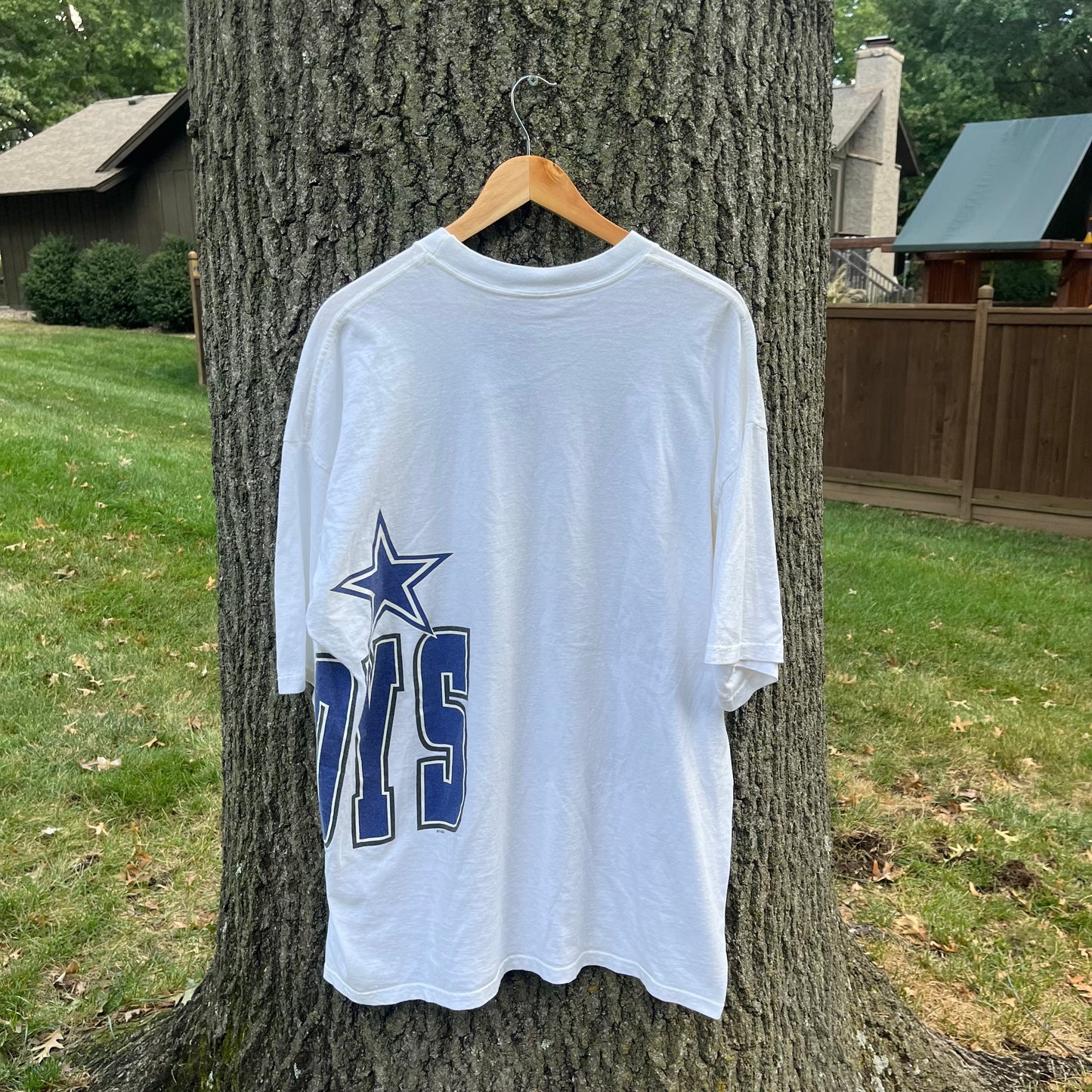 90's Dallas Cowboys Wraparound T-shirt (XL)