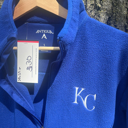 Kansas City Royals Blue Fleece Jacket (L)