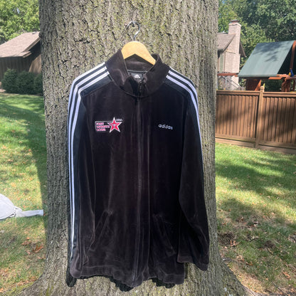 2005 Kansas Jayhawks Football Adidas Jacket (XL)