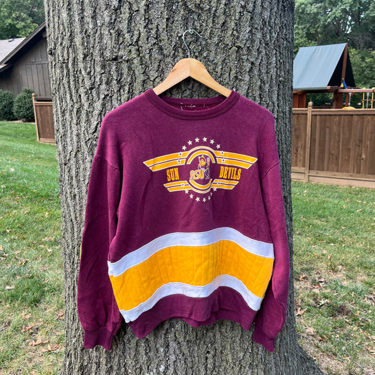 80's Arizona State Sundevils Sweatshirt (L)