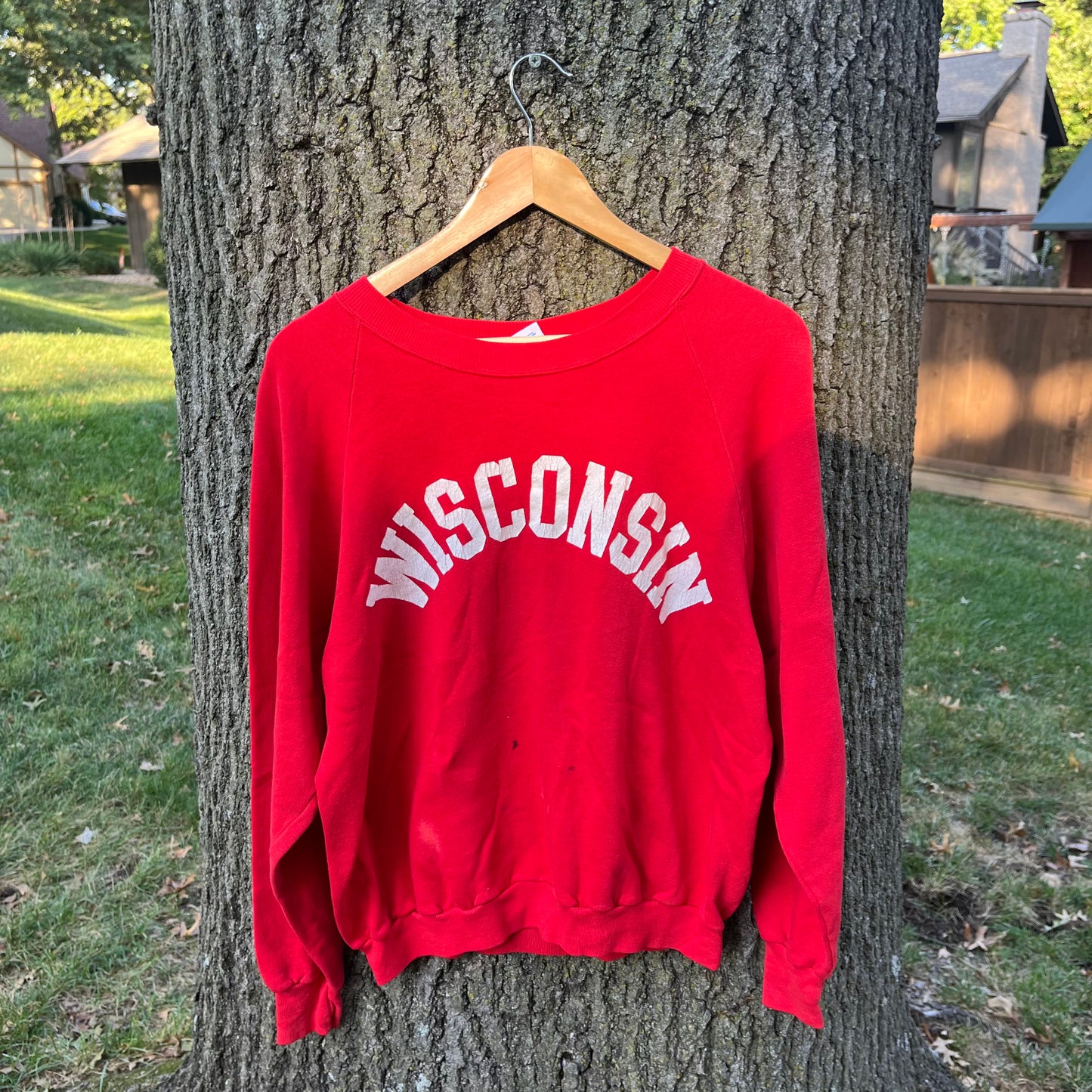 80's Wisconsin Badgers Sweatshirt (M)