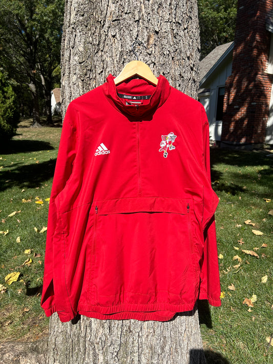 Red Louisville Basketball Windbreaker Jacket (XL)