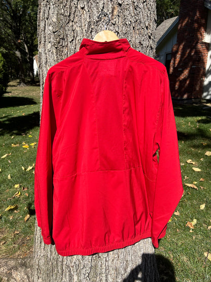 Red Louisville Basketball Windbreaker Jacket (XL)