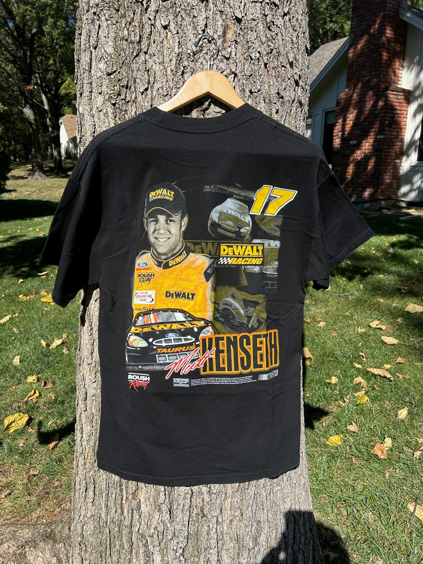 2000 Matt Kenseth Black Racing T-shirt (L)