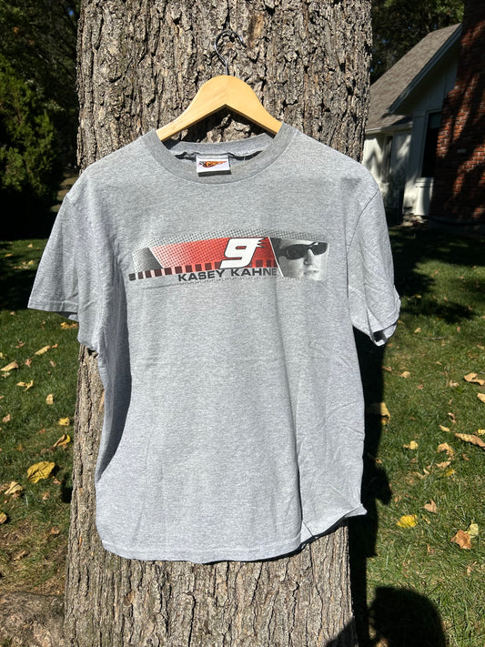 00's Grey Racing #9 T-shirt (L)