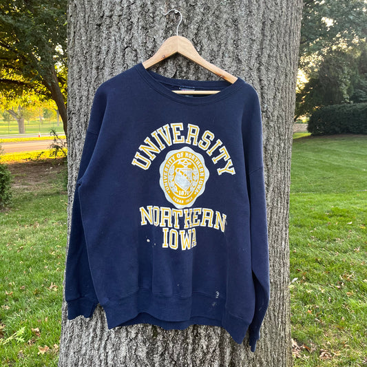 90's University of Northern Iowa Sweatshirt (XL)