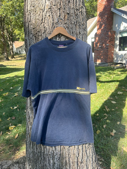 00's Michigan Wolverines Faded T-shirt (XXL)