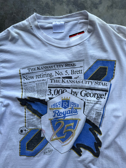 1992 Kansas City Royals Newspaper T-shirt (XL)