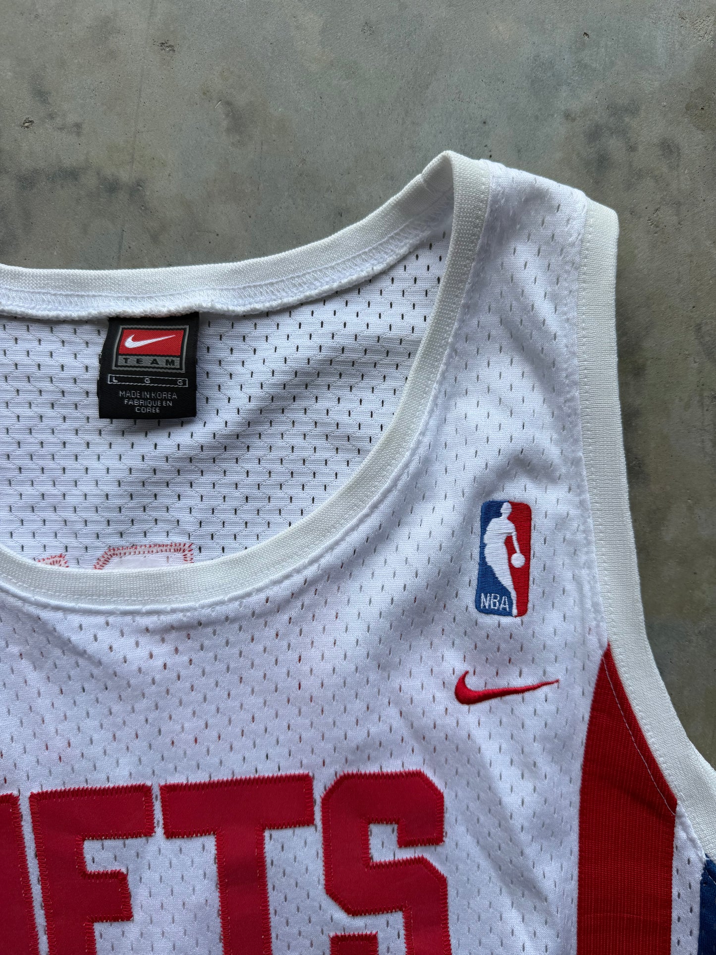 2000s New Jersey Nets Kenyon Martin Nike Swingman Jersey (L)