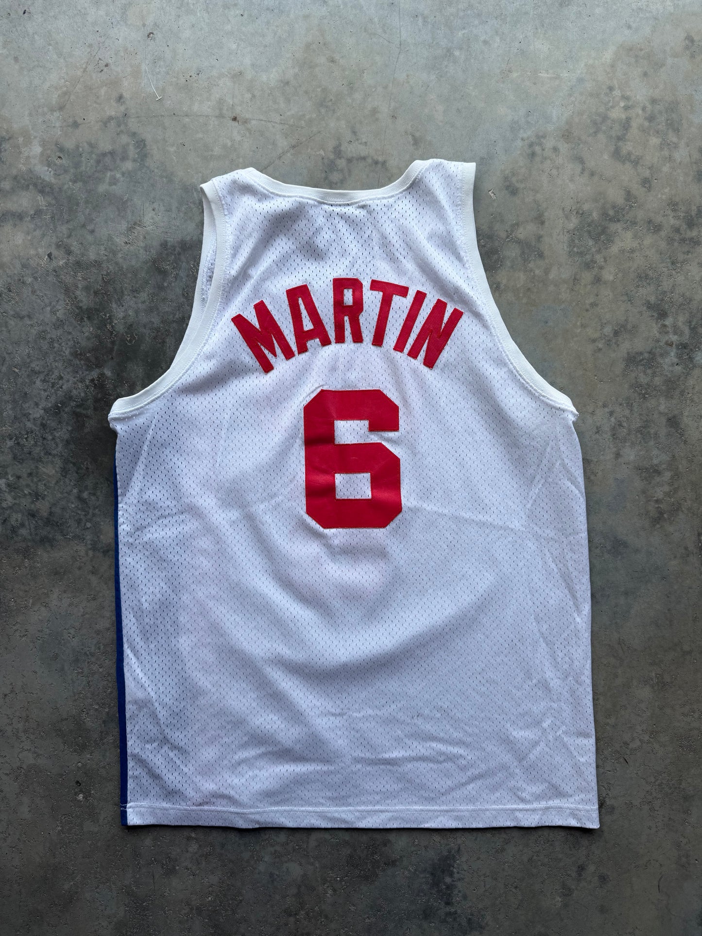 2000s New Jersey Nets Kenyon Martin Nike Swingman Jersey (L)