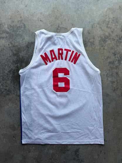 2000s New Jersey Nets Kenyon Martin Nike Swingman Jersey (L)