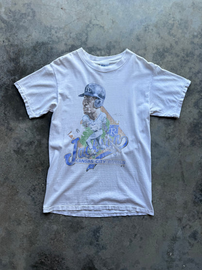 1989 Bo Jackson Kansas City Royals Salem Sportswear T-shirt (M)