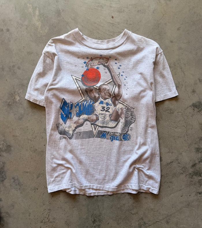 90s Shaquille O'Neal Orlando Magic Vintage NBA T-shirt (M)