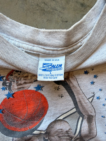 90s Shaquille O'Neal Orlando Magic Vintage NBA T-shirt (M)