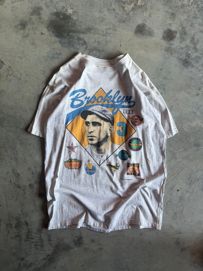 90s Stanley Desantis Brooklyn Dodgers Baseball T-Shirt (L)