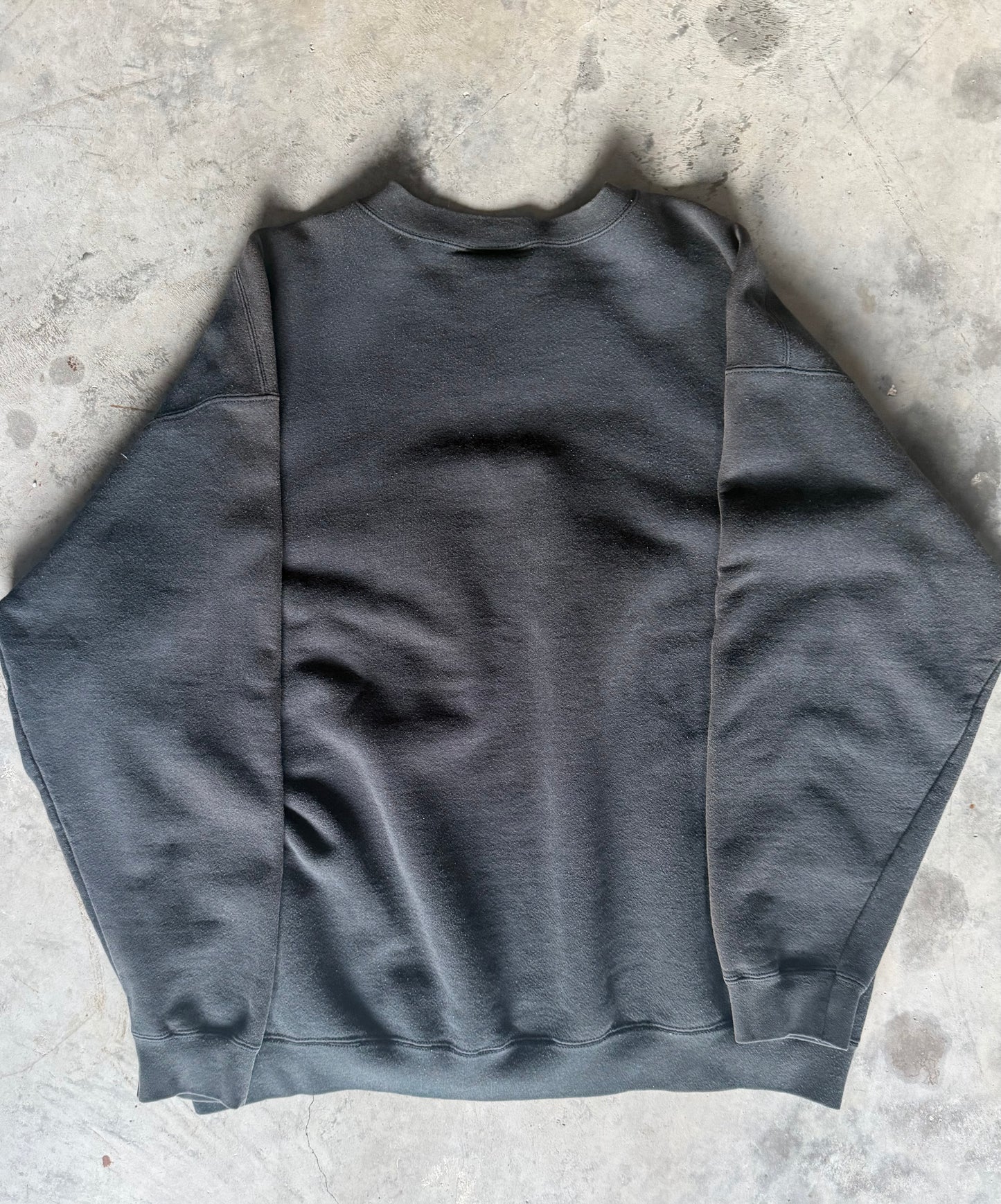 90s Cleveland Browns Embroidered Black NFL Sweatshirt (XL)