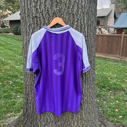 00's Diadora Purple Soccer Jersey (XL)