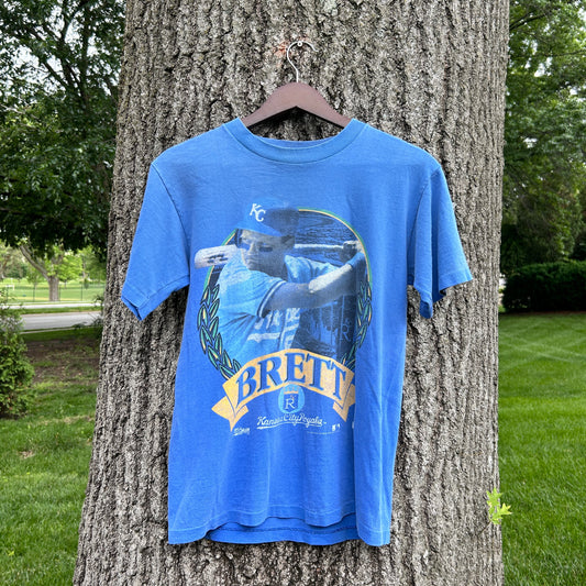 80's George Brett Kc Royals T-shirt (S)