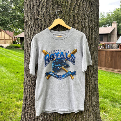 2004 KC Royals grey T-shirt (L)