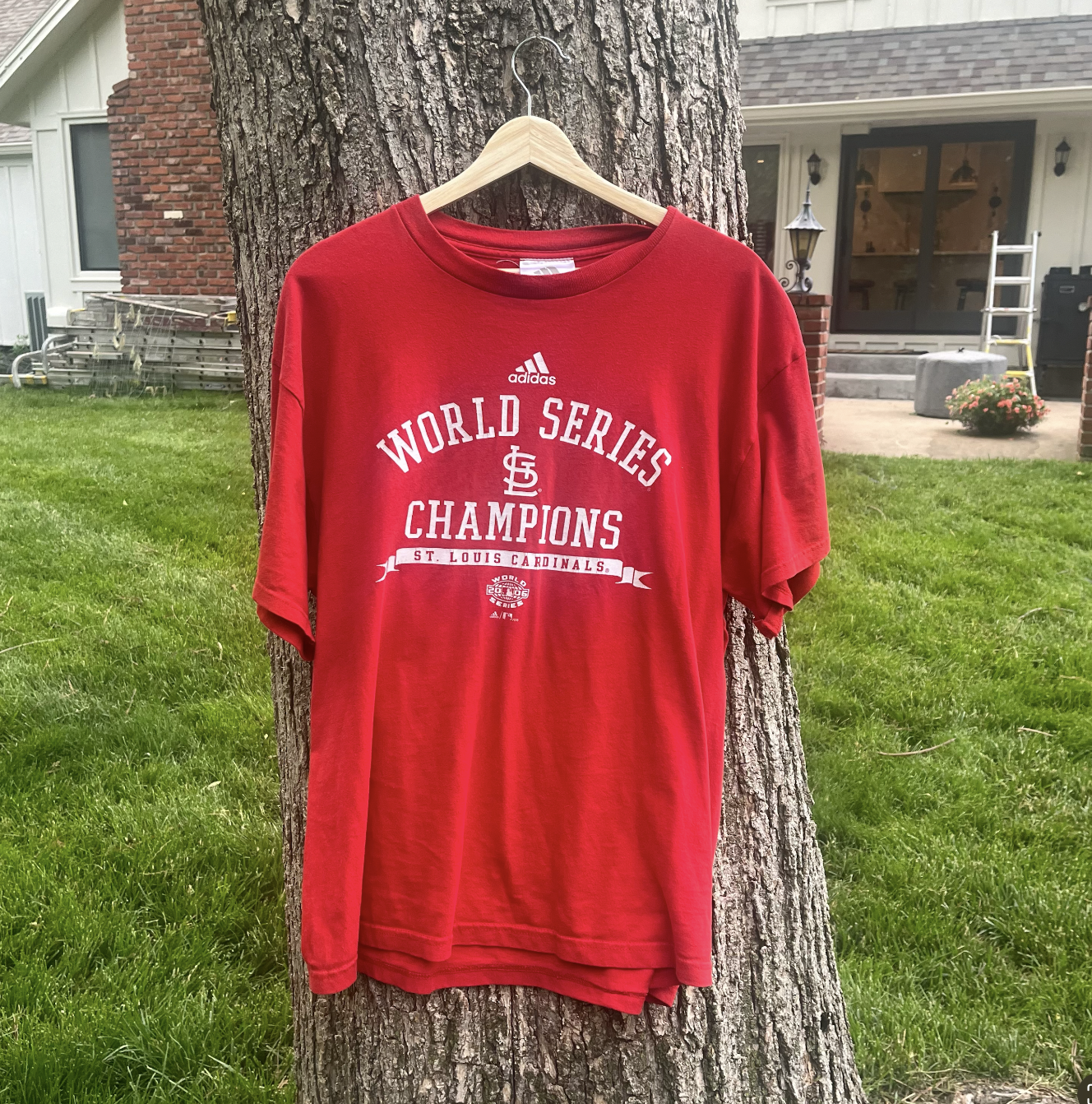 00's Saint Louis Cardinals World Series T-shirt (L)