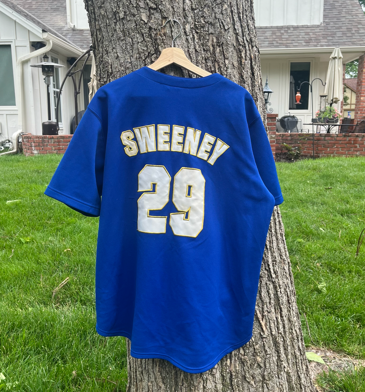 90's Mike Sweeney Kansas City Royals Jersey (L)